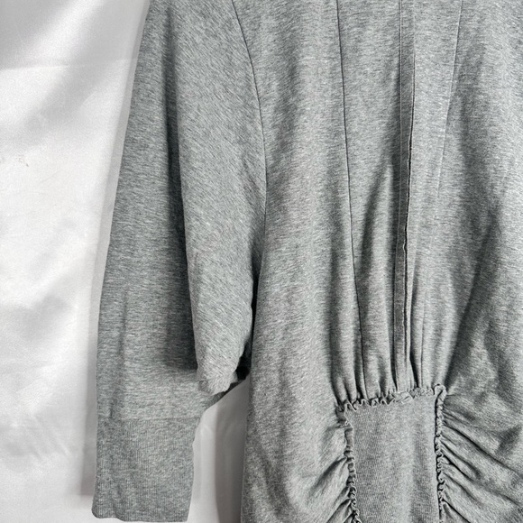 Free People Gray Button Front Knit Top – Size Large - Picture 9 of 14